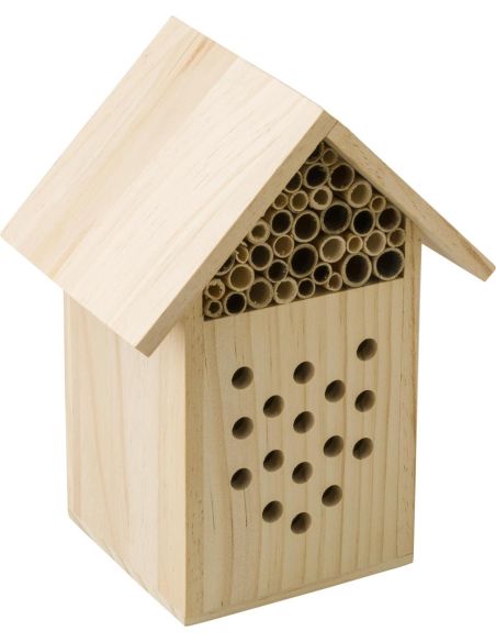 Casita de madera para abejas