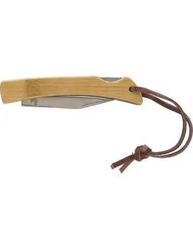 Navaja de acero inox. y bambú Ecológica...