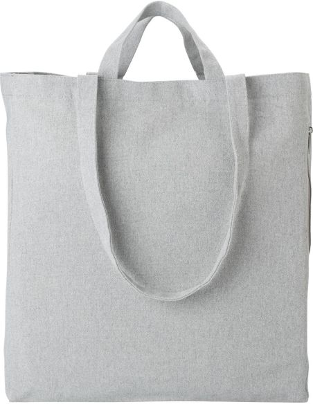 Bolsa de compra reciclada 350 g/m² con asas dobles