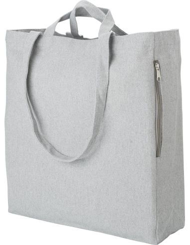 Bolsa de compra reciclada 350 g/m² con asas dobles