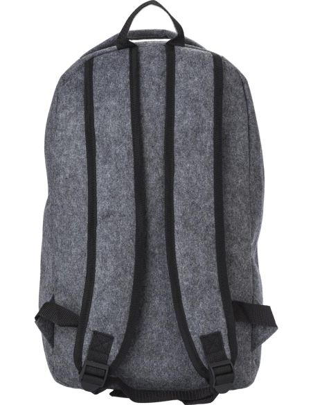 Mochila de fieltro RPET con 2 compartimentos