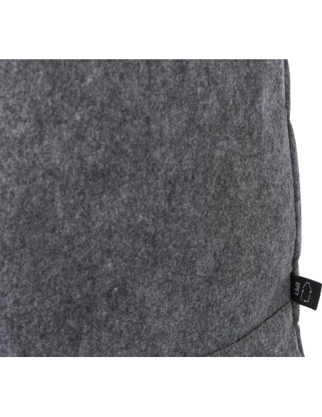 Mochila de fieltro RPET con 2 compartimentos