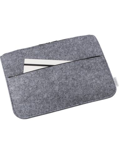 Funda portátil 14 pulgadas RPET con bolsillo