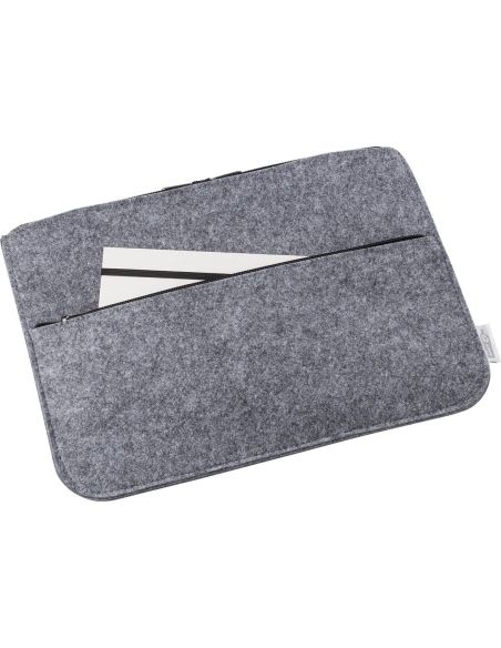 Funda portátil 14 pulgadas RPET con bolsillo
