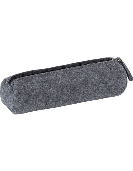Estuche de fieltro RPET con cremallera