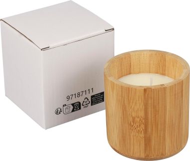 Vela de bambú sin aroma 30 h