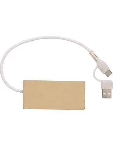 Hub USB de cartón recilclado Ecológico...