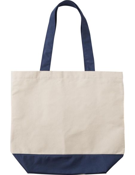 Bolsa lona algodón 280 g/m² con bolsillo interior