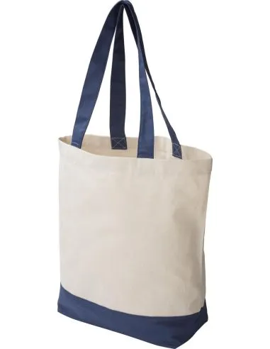 Bolsa lona algodón 280 g/m² con bolsillo interior