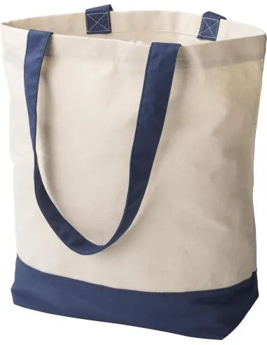 Bolsa lona algodón 280 g/m² con bolsillo interior