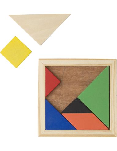 Puzzle madera 7 piezas con instrucciones