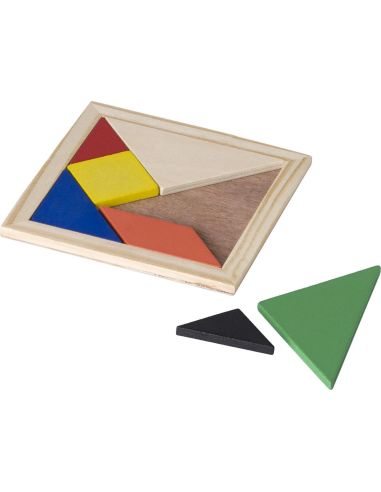 Puzzle madera 7 piezas con instrucciones