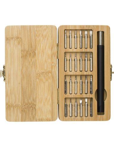 Set de herramientas de bambú Ecológica Personalizada 101014898