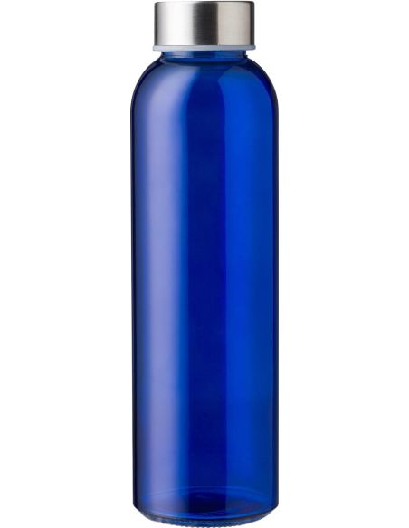 Botella cristal 500 ml con tapón de acero reciclado