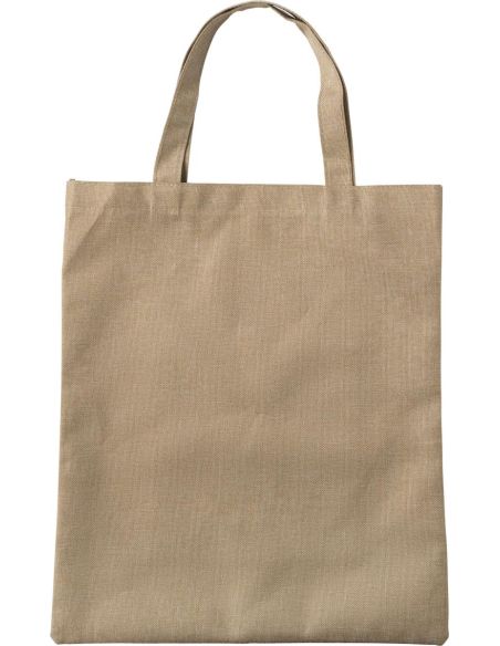 Bolsa RPET 600D con corcho y bolsillo frontal