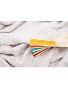 Abanico de bambú Ecológico Personalizado 101041502