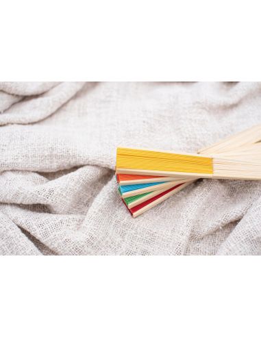 Abanico de bambú Ecológico Personalizado 101041502