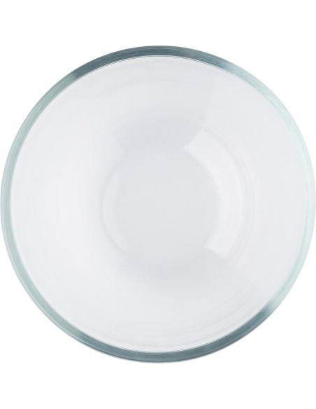 Ensaladera borosilicato 1200 ml con tapa de bambú
