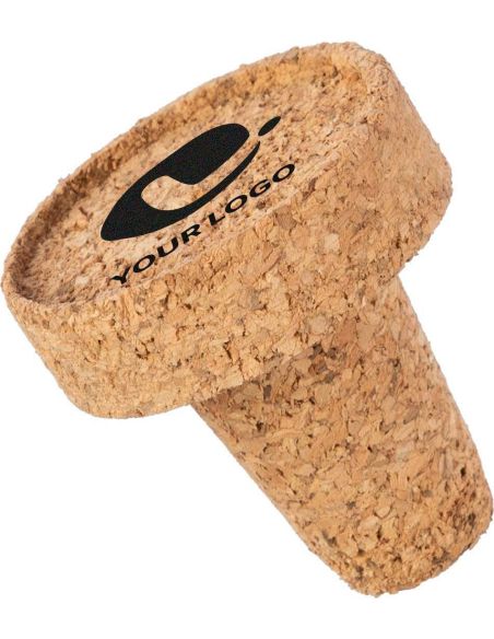 Tapón de corcho para botellas abiertas