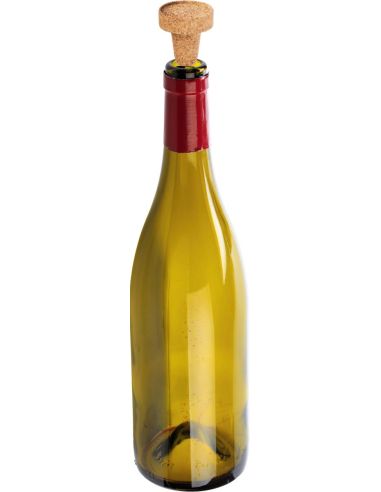 Tapón de corcho para botellas abiertas