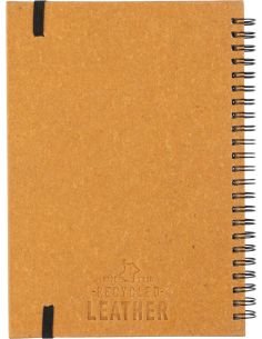 Cuaderno de cuero reciclado Ecológico Personalizado... - Producto ecológico
