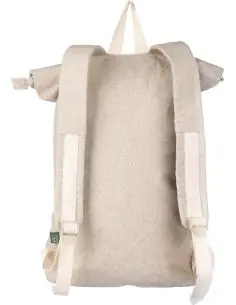 Mochila enrollable de cáñamo Ecológica Personalizada...