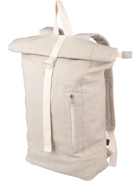 Mochila enrollable de cáñamo 280 g/m²