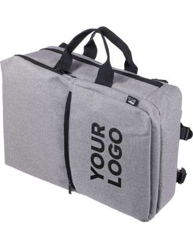Mochila RPET 300D para portátil 15" y cabina