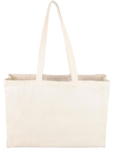 Bolsa con asas de algodón Oeko-Tex® Ecológica Personalizada 101161745