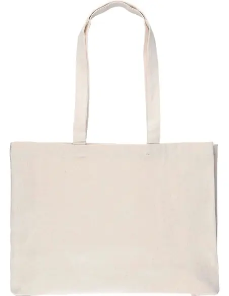 Bolsa con asas de algodón Oeko-Tex® Ecológica Personalizada 101161745