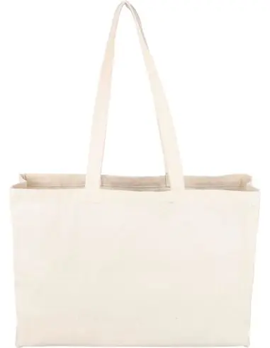 Bolsa con asas de algodón Oeko-Tex® Ecológica...