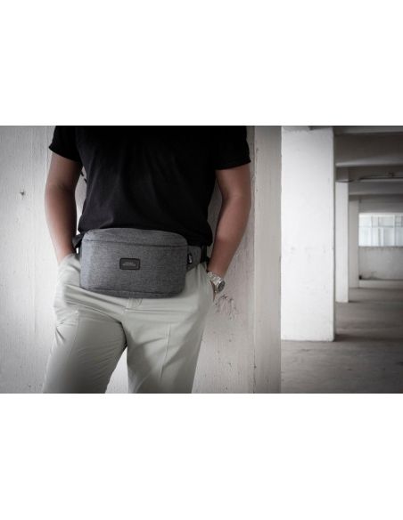 Bandolera antirrobo de poliéster Crosspack