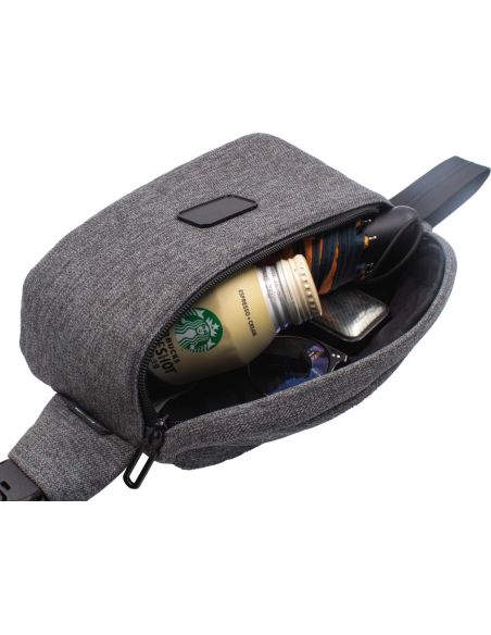 Bandolera antirrobo de poliéster Crosspack