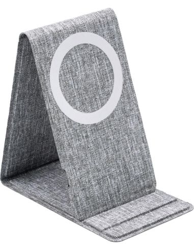 Soporte móvil tablet RPET cartón poliéster GRS REACH