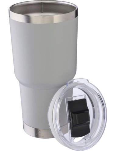 Vaso termo acero inox 304 590 ml doble pared tapa LFGB