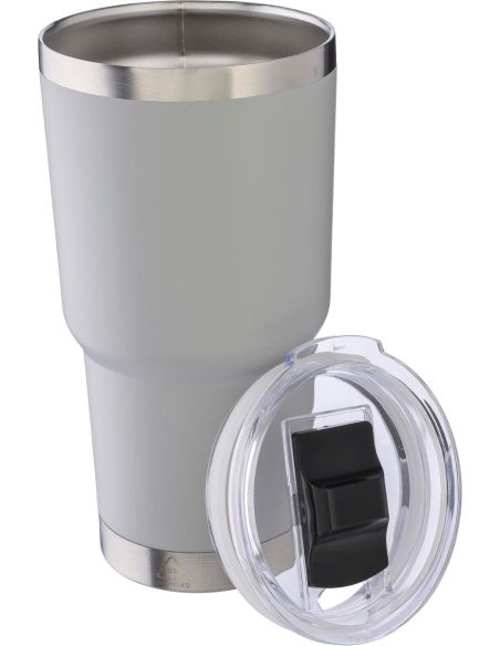 Vaso termo acero inox 304 590 ml doble pared tapa LFGB