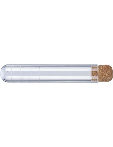 Infusor de té de borosilicato con tapa de corcho