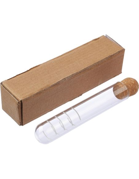 Infusor de té de borosilicato con tapa de corcho