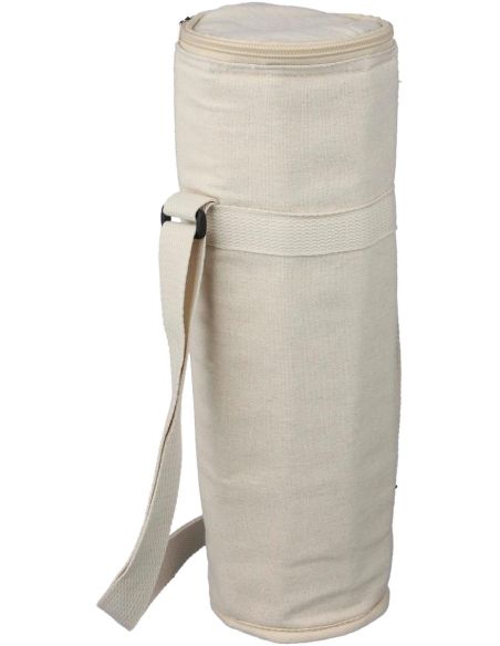 Bolsa nevera para botella de algodón reciclado