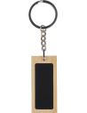 Llavero rectangular de bambú Ecológico Personalizado 101172271 - Imagen 1