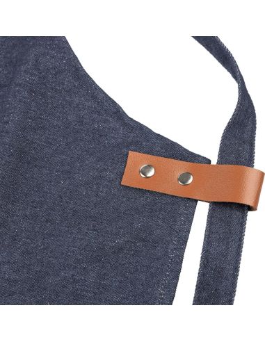Delantal vaquero 280 g/m² con bolsillos