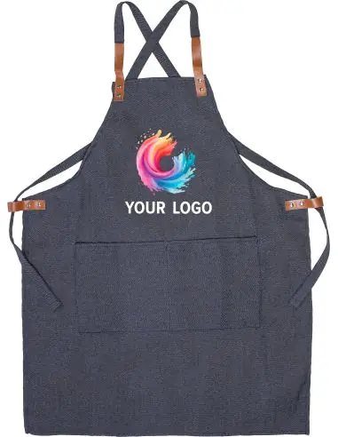 Delantal de mezclilla vaquera Ecológico...