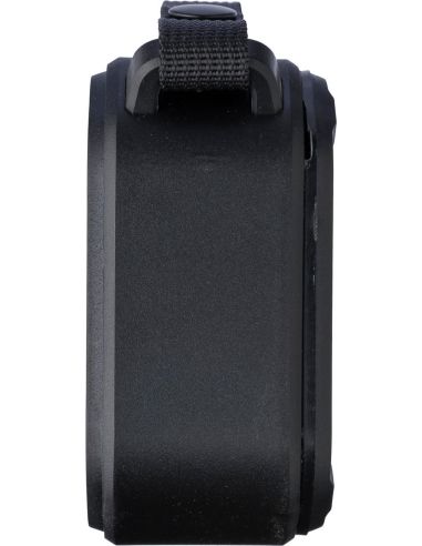 Altavoz exterior ABS reciclado 3W IPX6 solar LED mosquetón