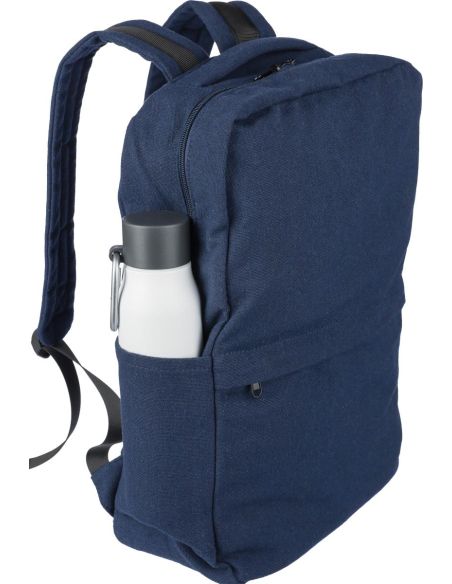 Mochila polialgodón reciclado 14 L portátil 15 in 330 g/m²