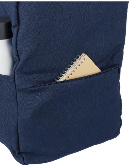 Mochila polialgodón reciclado 14 L portátil 15 in 330 g/m²