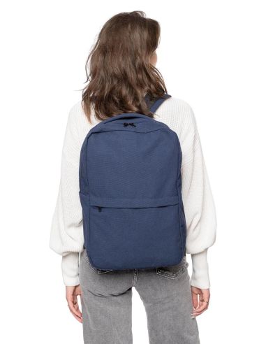 Mochila polialgodón reciclado 14 L portátil 15 in 330 g/m²