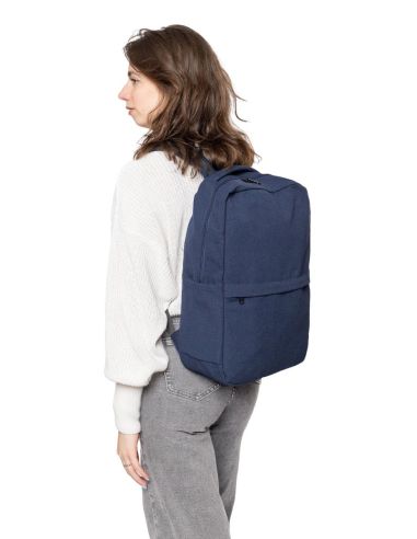 Mochila polialgodón reciclado 14 L portátil 15 in 330 g/m²