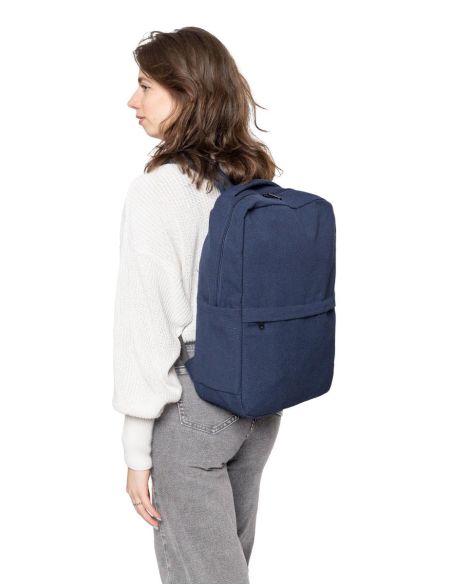 Mochila polialgodón reciclado 14 L portátil 15 in 330 g/m²