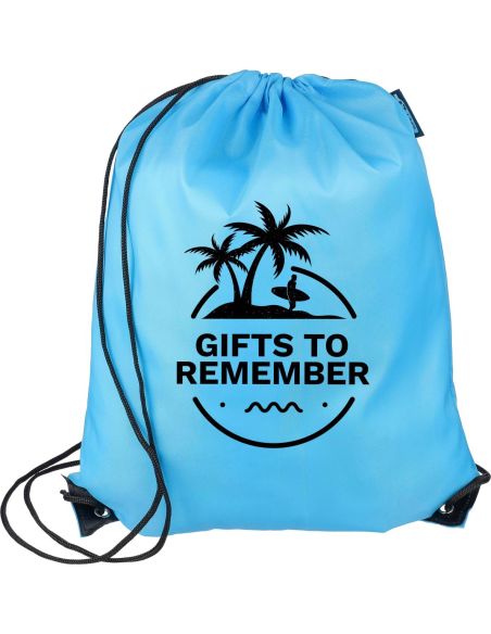 Mochila de cuerdas RPET 210D 5 L esquinas PU
