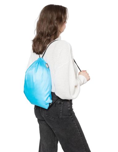 Mochila de cuerdas RPET 210D 5 L esquinas PU